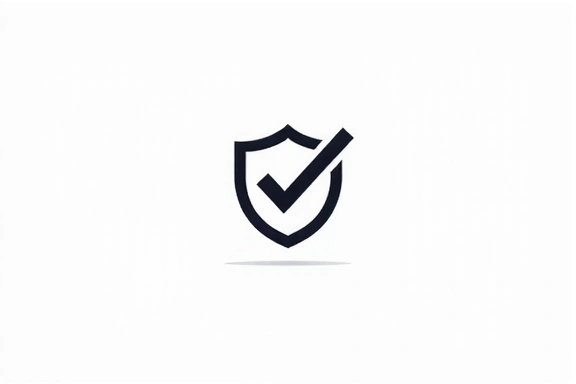 Icono de un escudo con una marca de verificación, simbolizando seguridad y garantía.